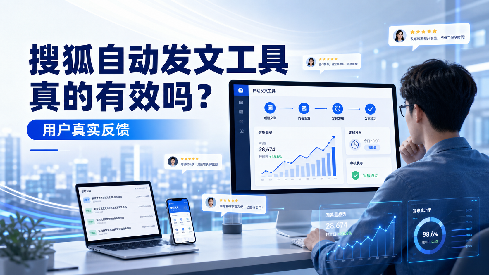 搜狐自动发文工具真的有效吗？湖州用户的真实反馈